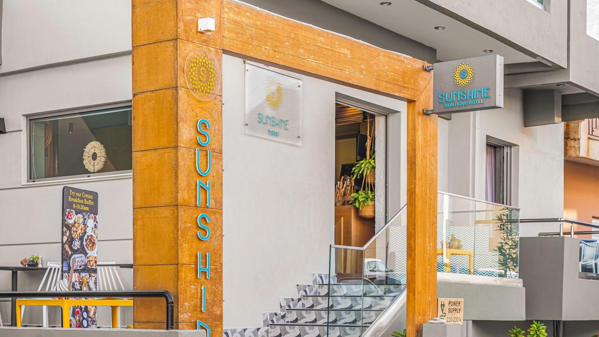 Sunshine Boutique Hotel Malia Exteriör bild