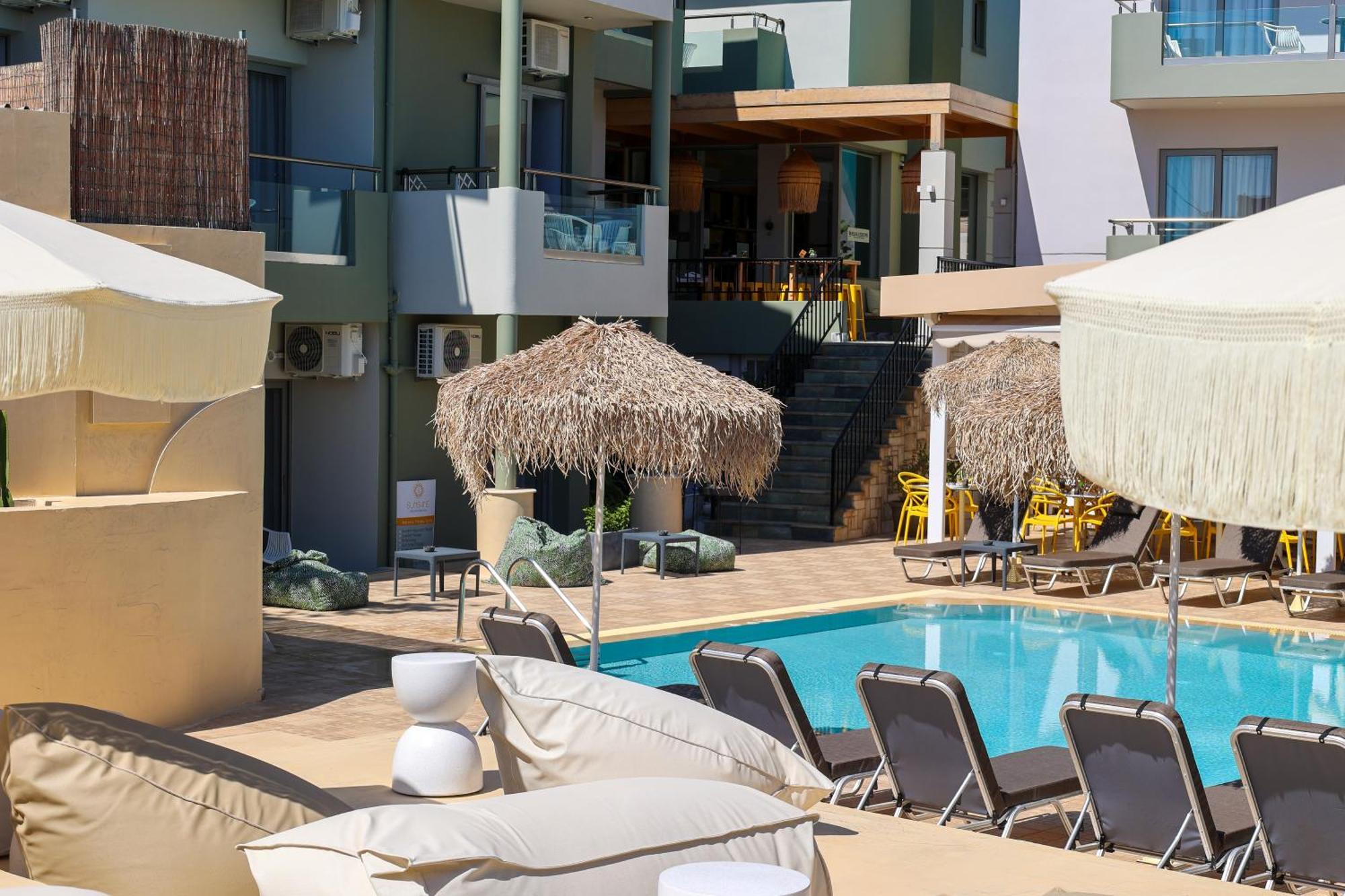 Sunshine Boutique Hotel Malia Exteriör bild